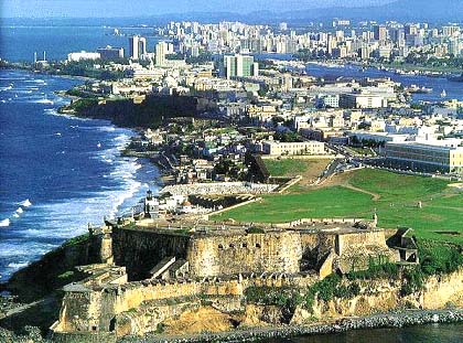 Vista Aerea De Puerto Rico